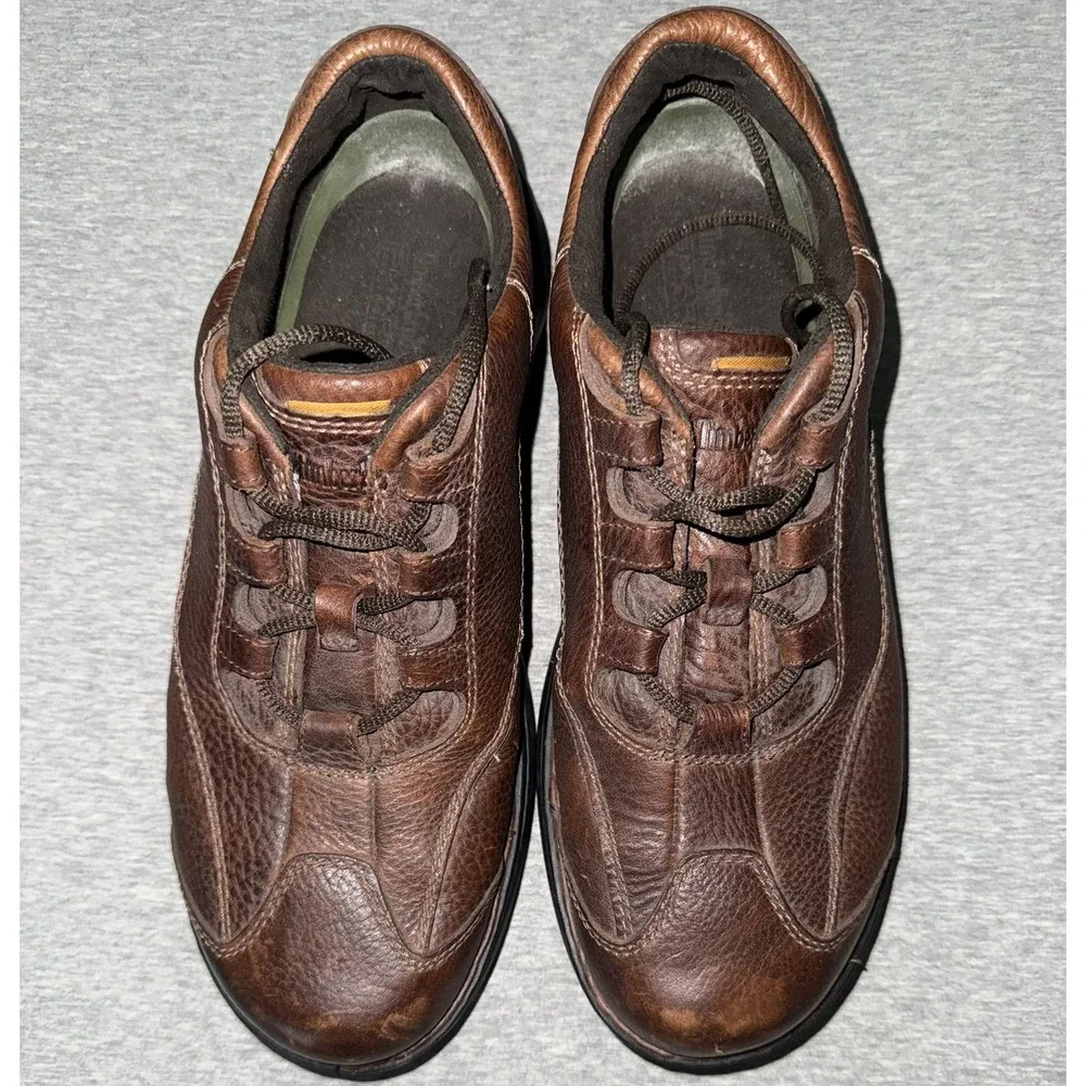 Timberland Men's Smart Comfort‎ System Brown Leather Oxford Shoes Size 10M